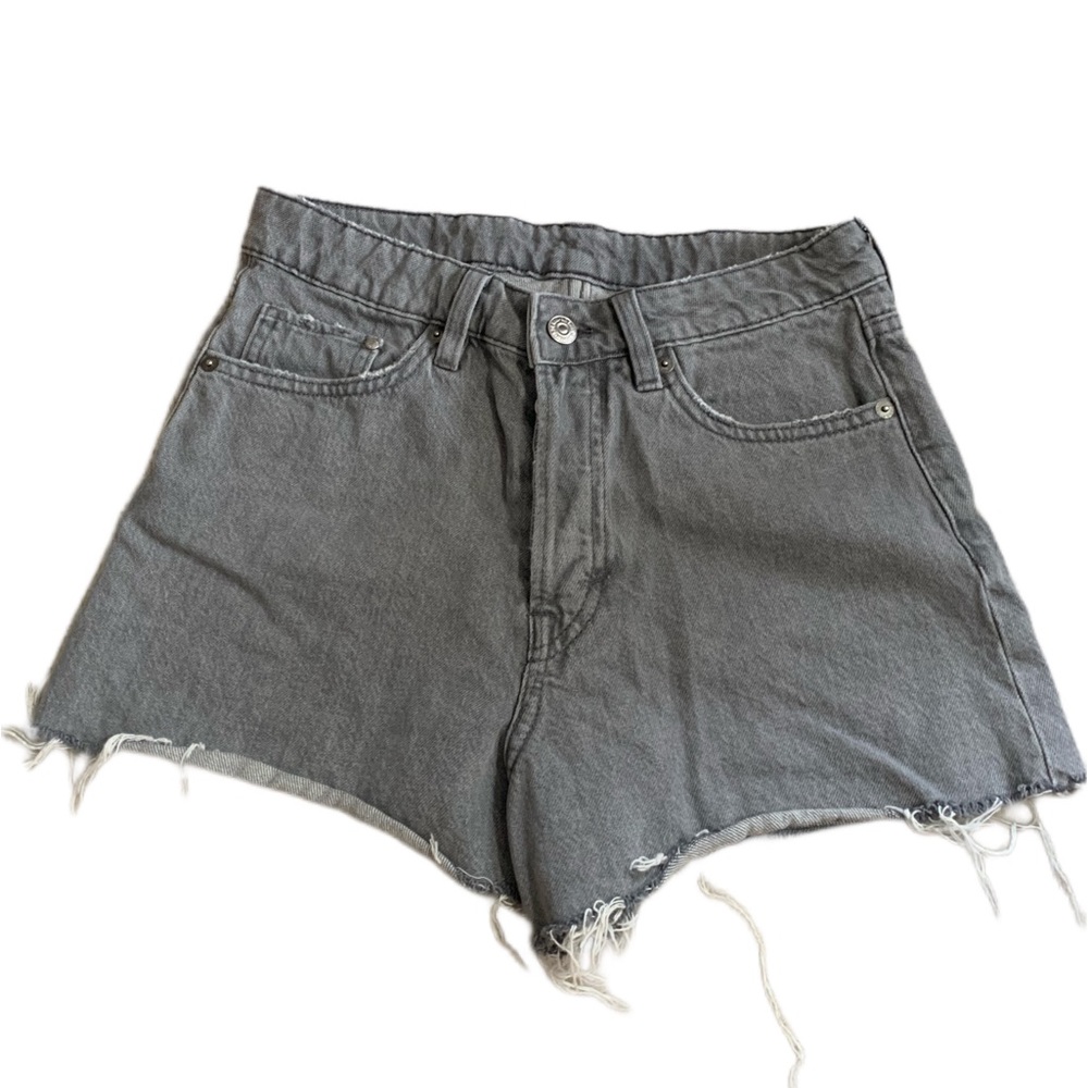 H&M Grey Denim Shorts